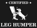 CERTIFIED LEG HUMPER Pet Bandana